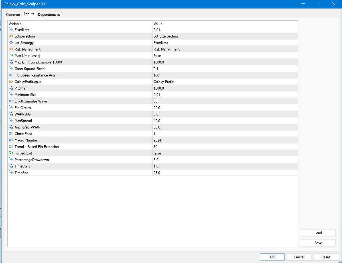 Galaxy Gold Scalper V3.0 MT5 NO DLL