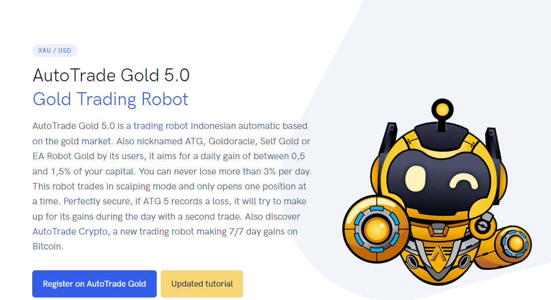 AutoTrade Gold (ATG) 5.0 EA MT4 + SETS