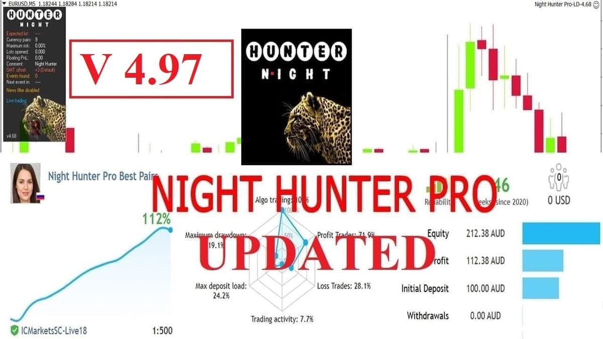 Night Hunter Pro EA MT4 V 6.56 + SETs