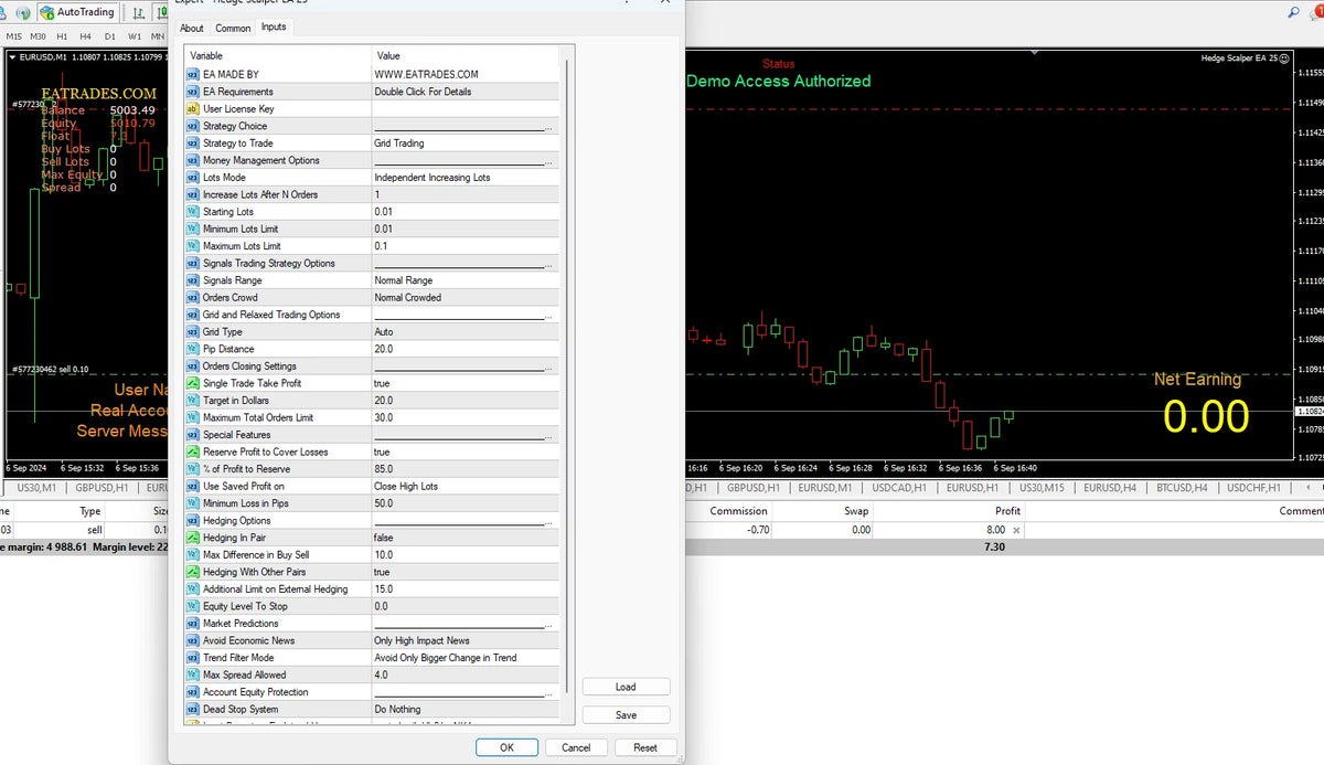 Hedge Scalper MT4 V25.3.3