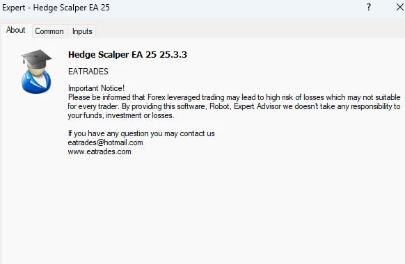 Hedge Scalper MT4 V25.3.3