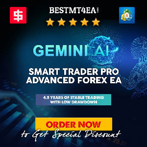 Gemini AI Smart Trader Pro EA V2.0 MT4 NO DLL