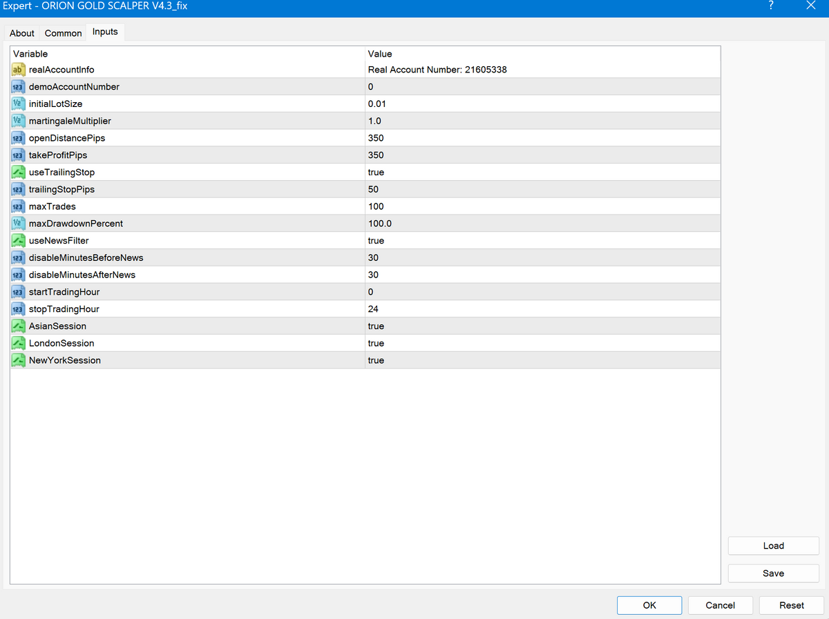 Orion Gold Scalper MT4 V4.3+Sets NO DLL