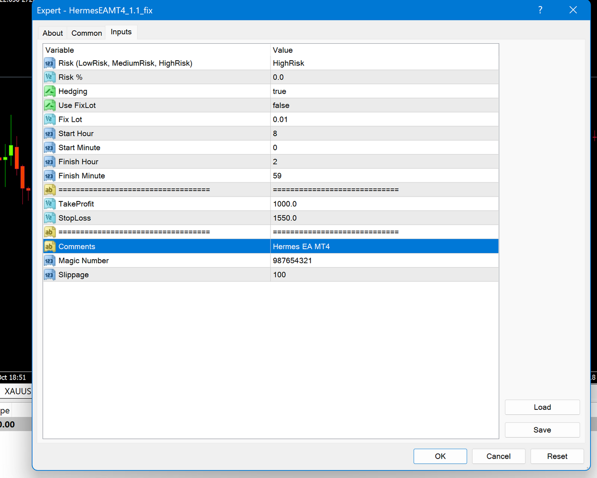 Quantum Hermes EA MT4 V1.1 NO DLL