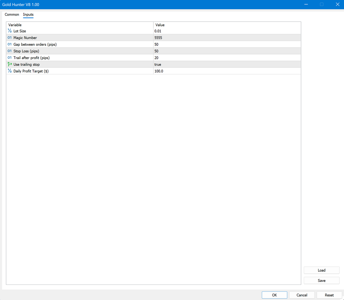 Gold Hunter V8 MT5 NO DLL