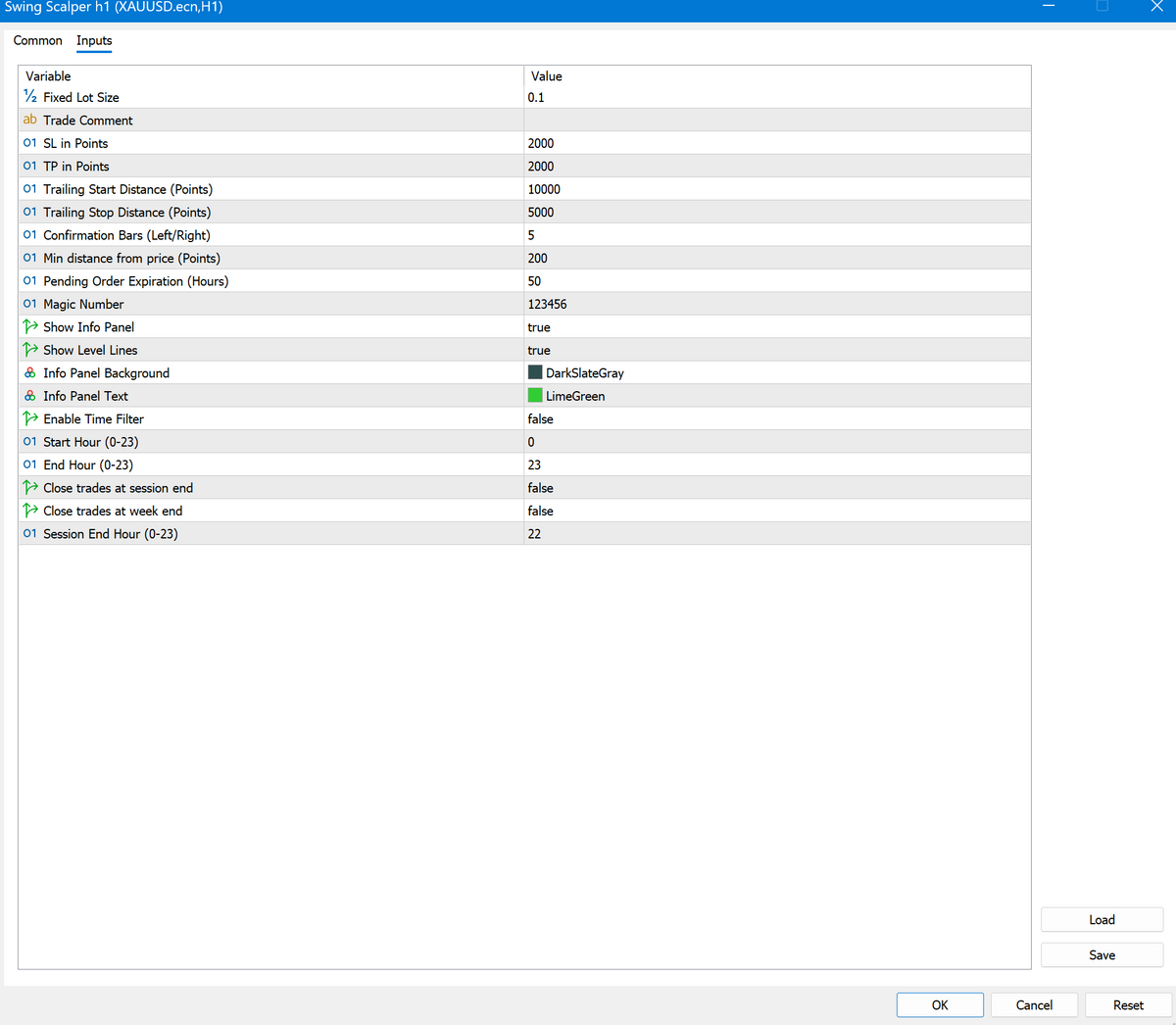SWING SCALPER MT5 NO DLL