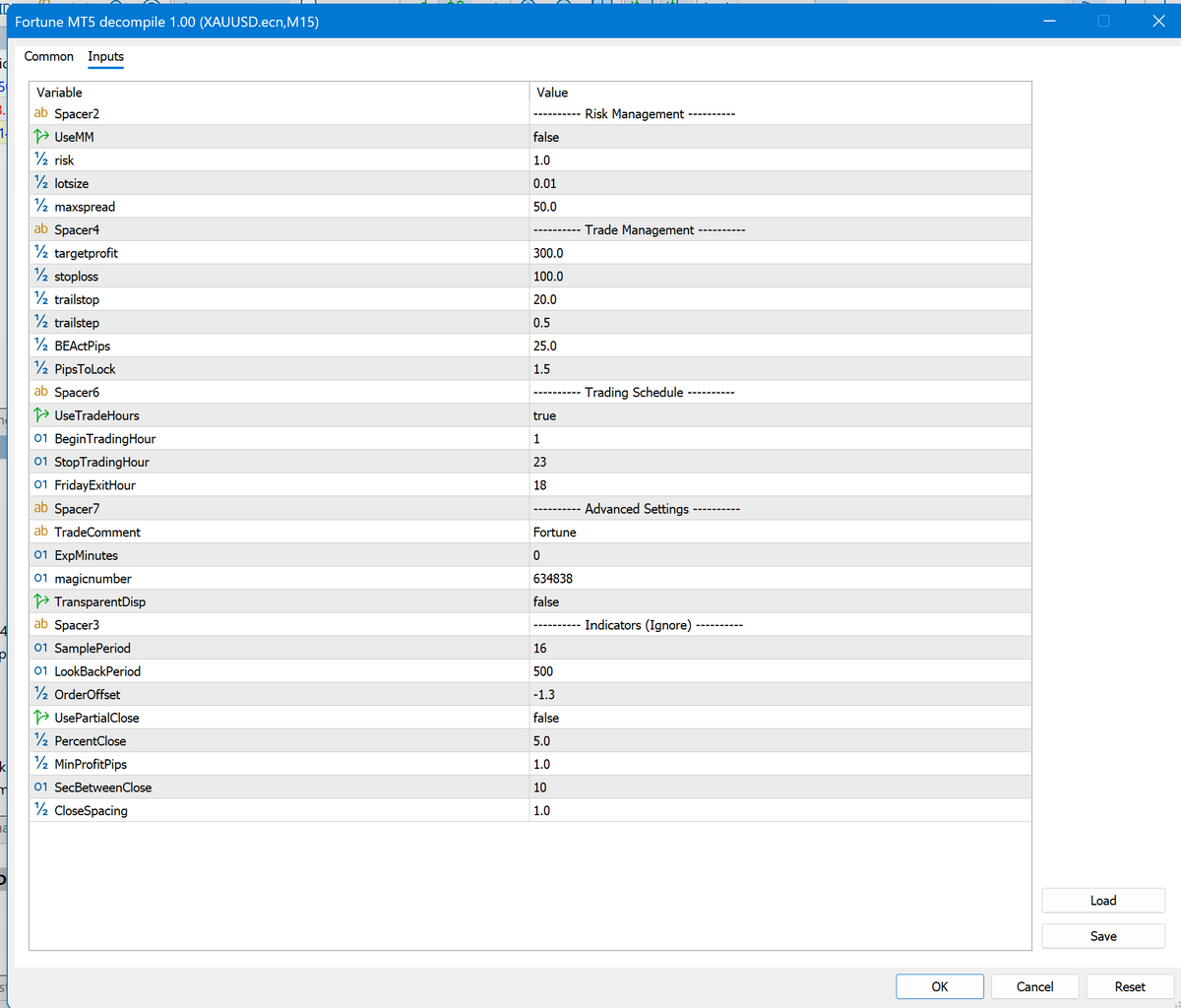 Fortune V1.0 MT5 [SOURCE CODE]