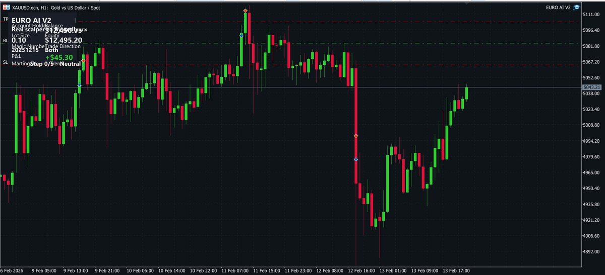 EURO AI EA V2.0 MT5 NO DLL