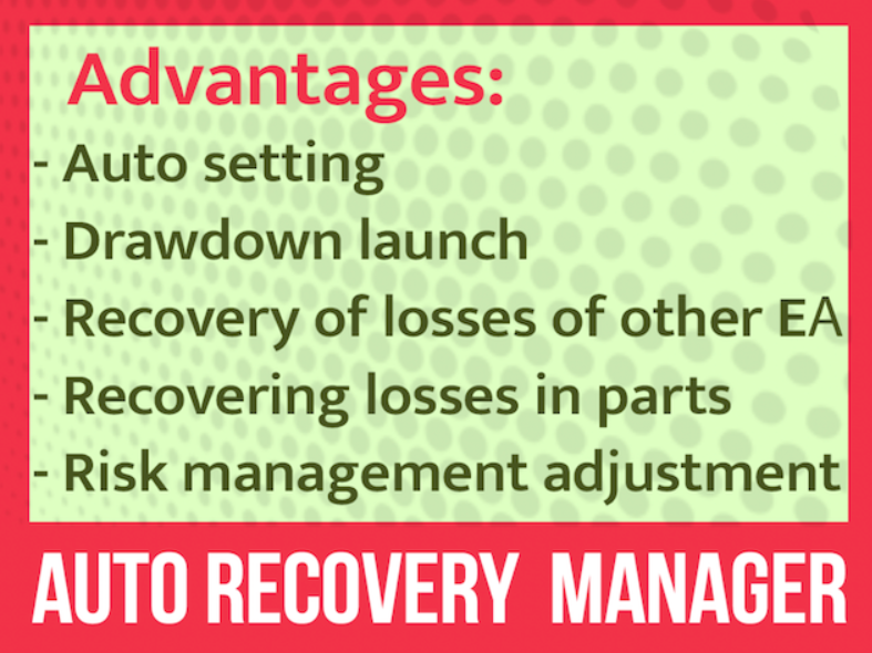 Auto Recovery Manager MT4 V 3.20