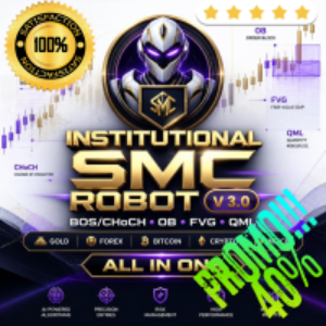 Institutional SMC Robot V1.9 MT5 NO DLL