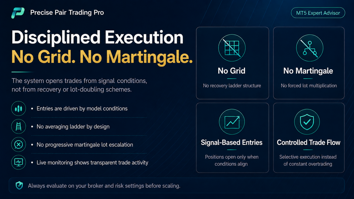 Precise Pair Trading Pro V1.9 MT5 NO DLL