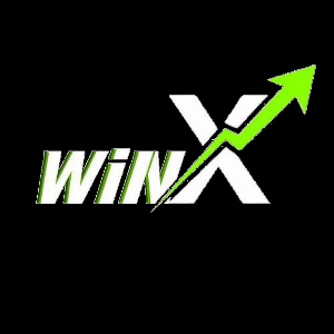 WinX logo with a green arrow on a black background